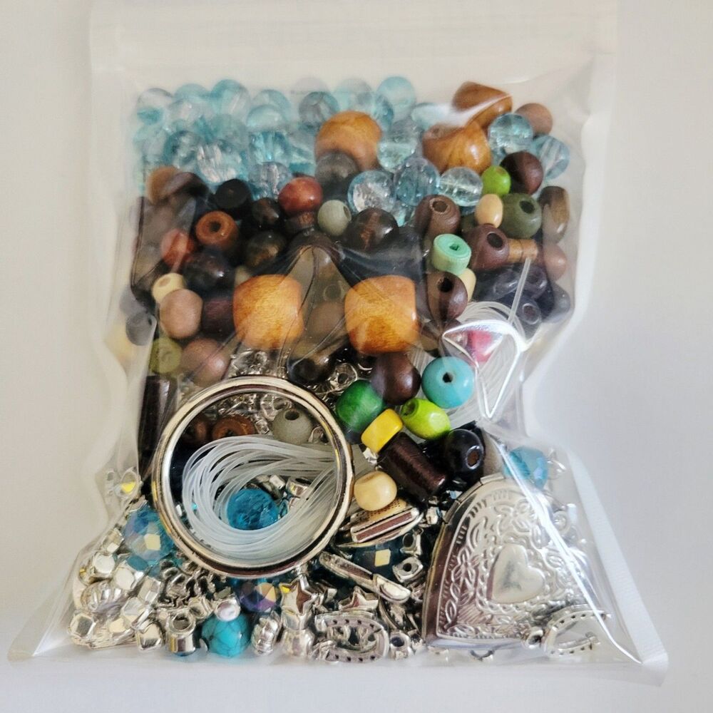 Curated Glass Bead And Charm Mix – Giddy Up Cowgirl Premium Jewelry Making Kit